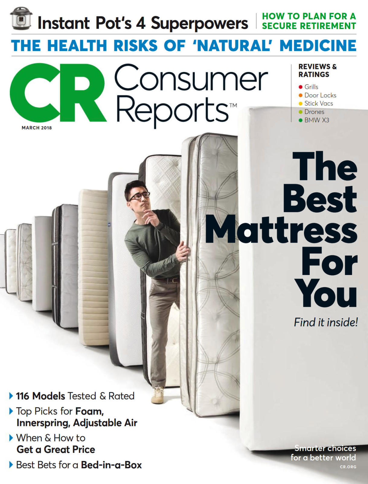 Consumer Reports 消费者报告杂志 2018年3月刊下载